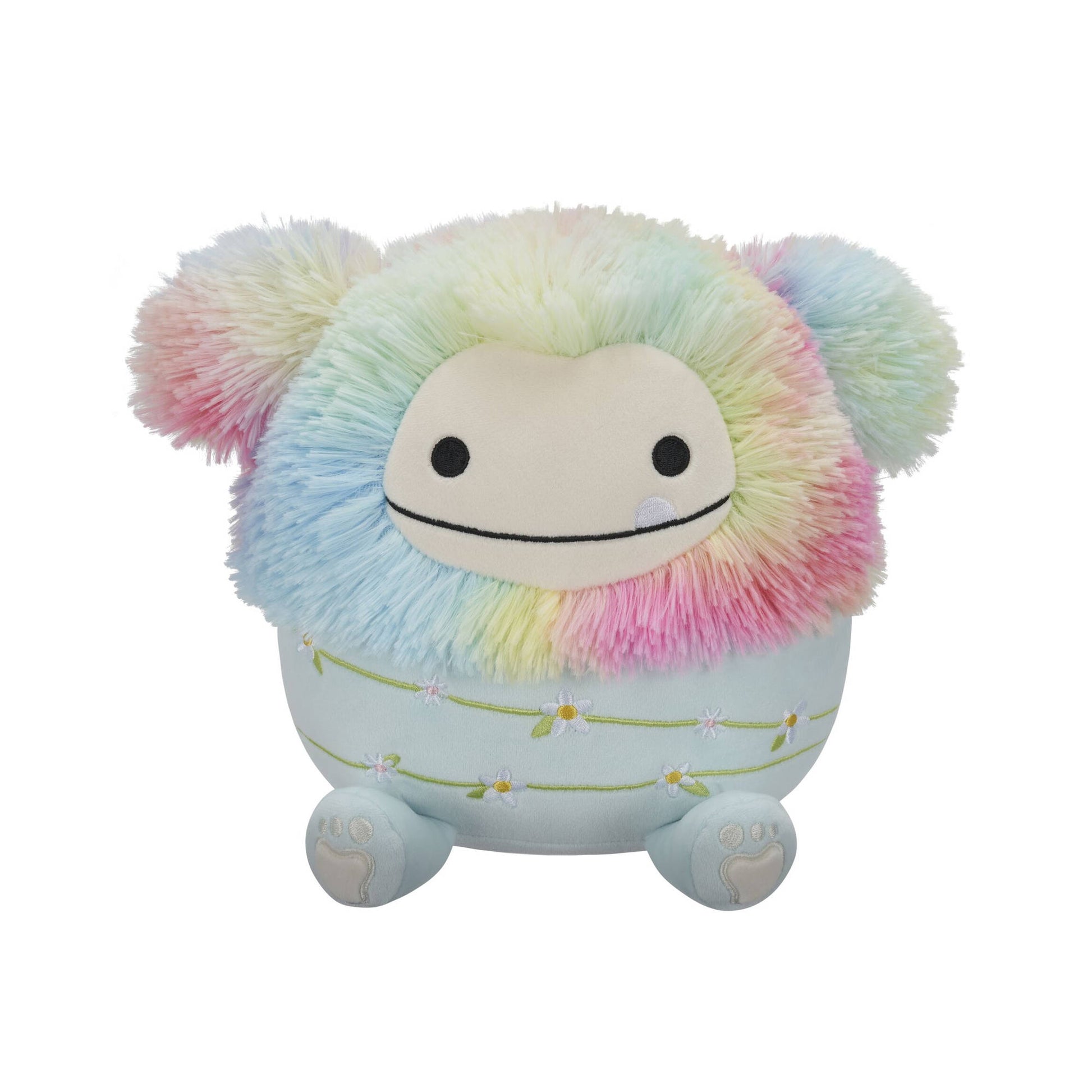 Squishmallows Original 7.5 Inch S29 Little Plush Squad - Zozo Rainbow Bigfoot - Toyworld NZ