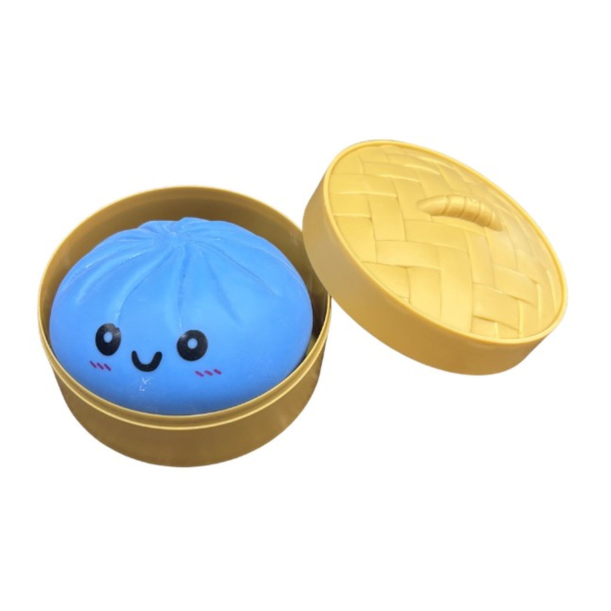 Blue Squishy Dumpling Bun Solid Colour Assorted Styles