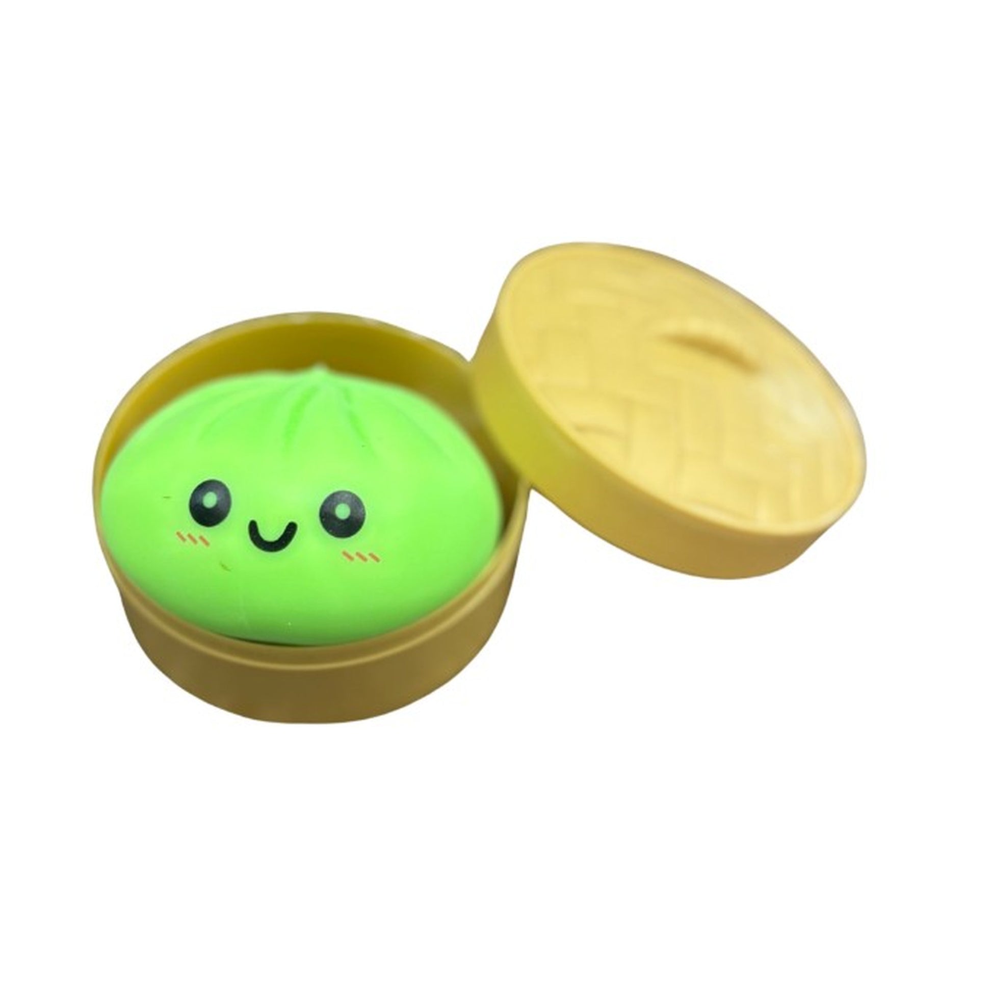 Green Squishy Dumpling Bun Solid Colour Assorted Styles