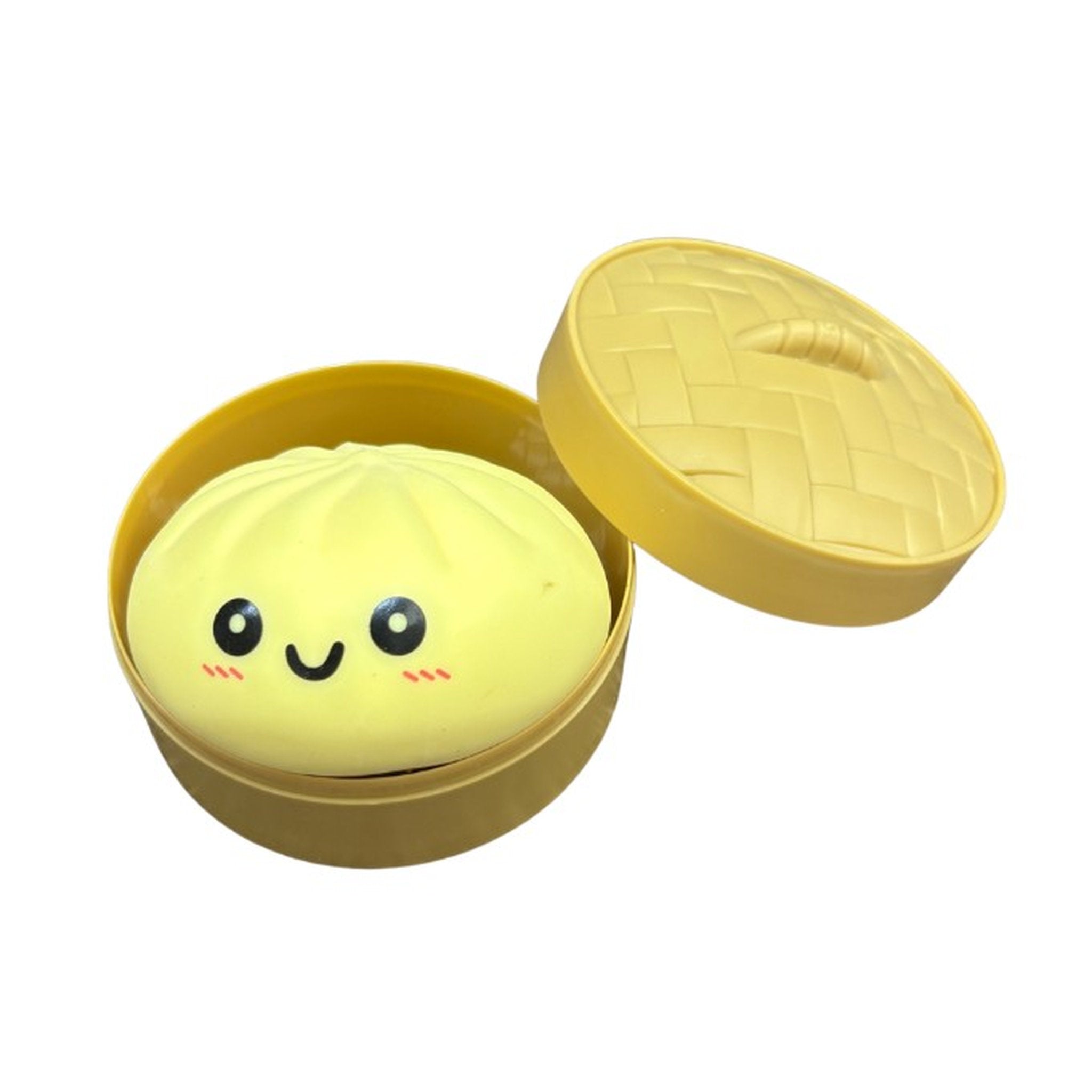 Yellow Squishy Dumpling Bun Solid Colour Assorted Styles