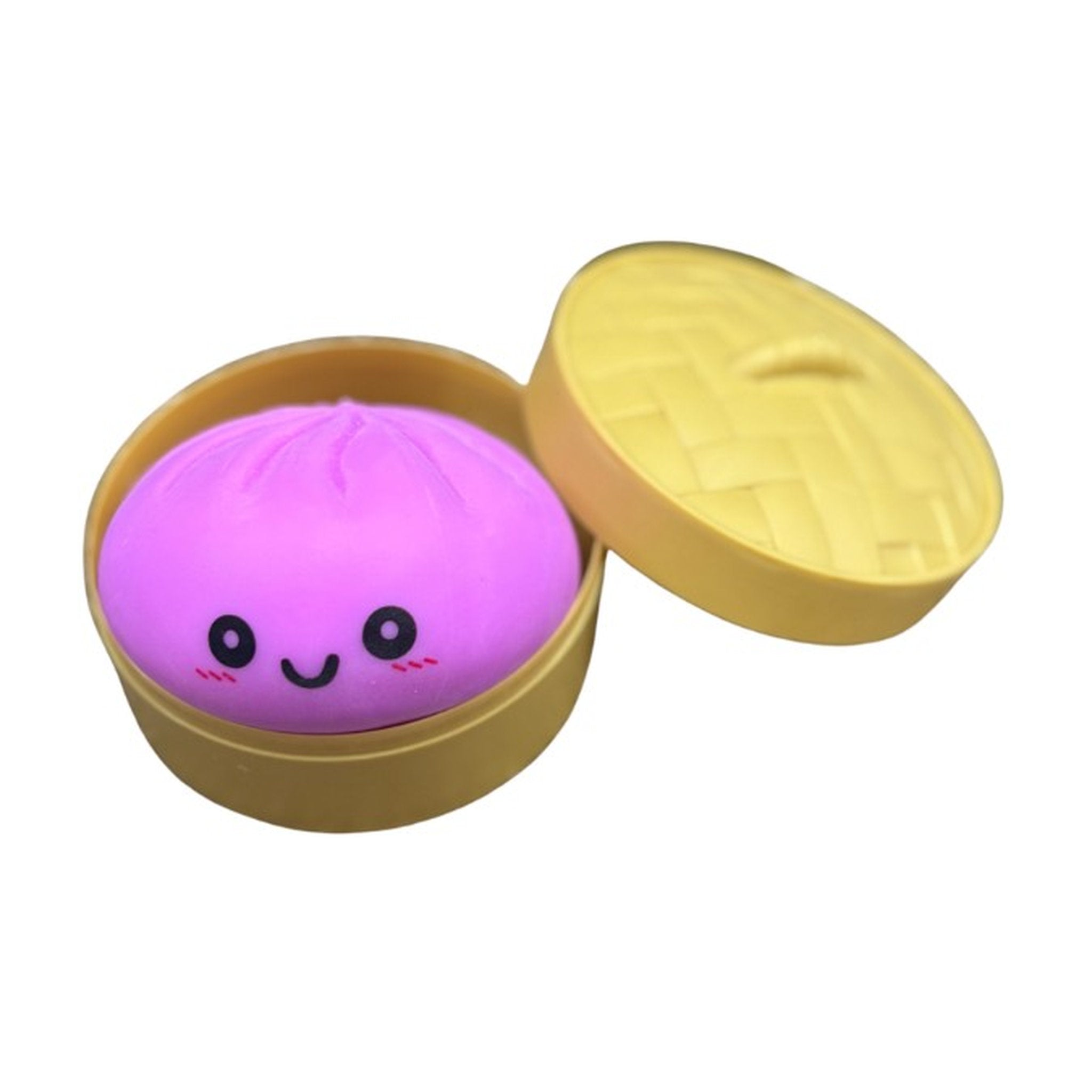 Purple Squishy Dumpling Bun Solid Colour Assorted Styles