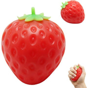 Squishy Strawberry fidget sensory toy seen in tiktok trends
