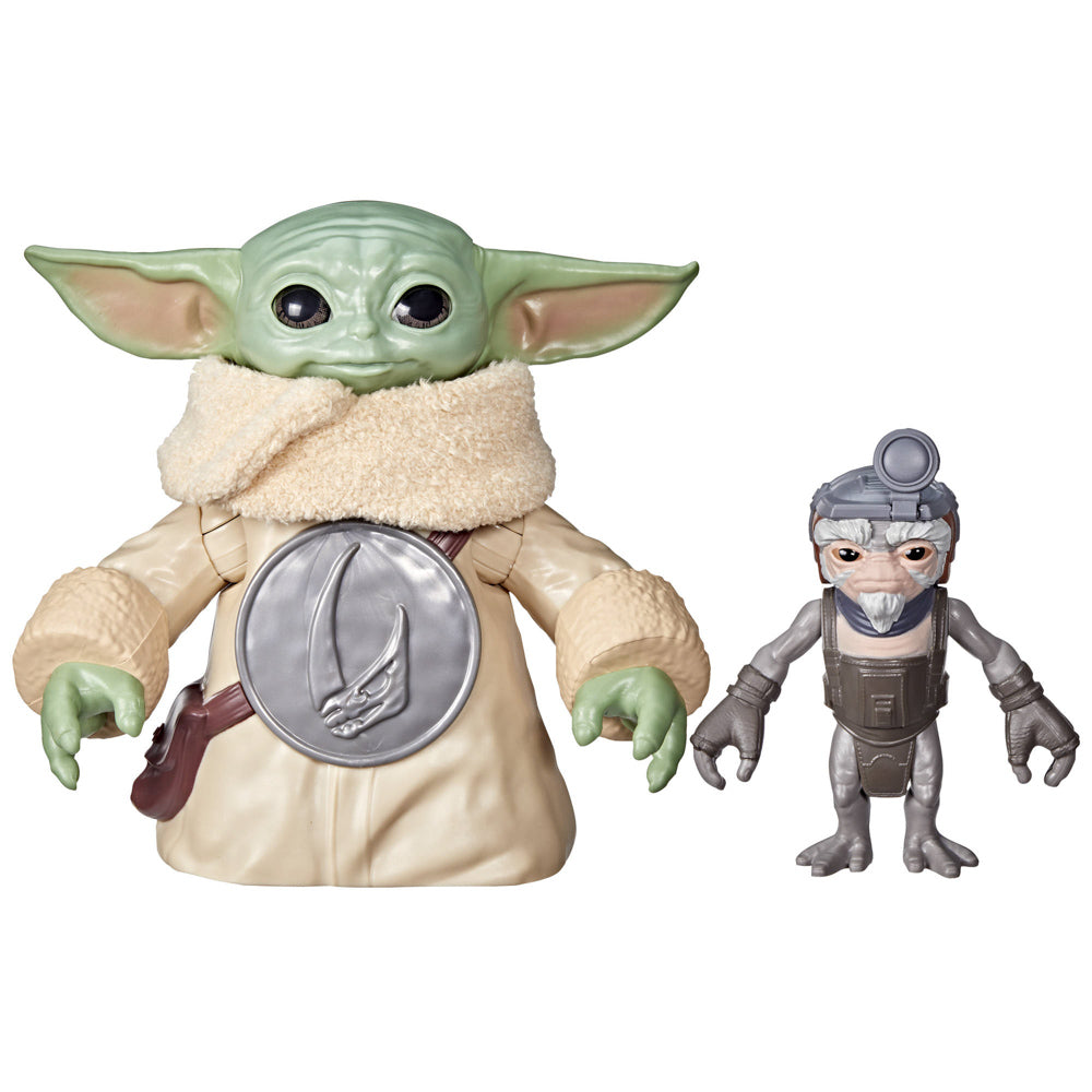 Star Wars The Mandalorian & Grogu Huggin' Grogu 6.5 Inch Electronic Figure & Anzellan.