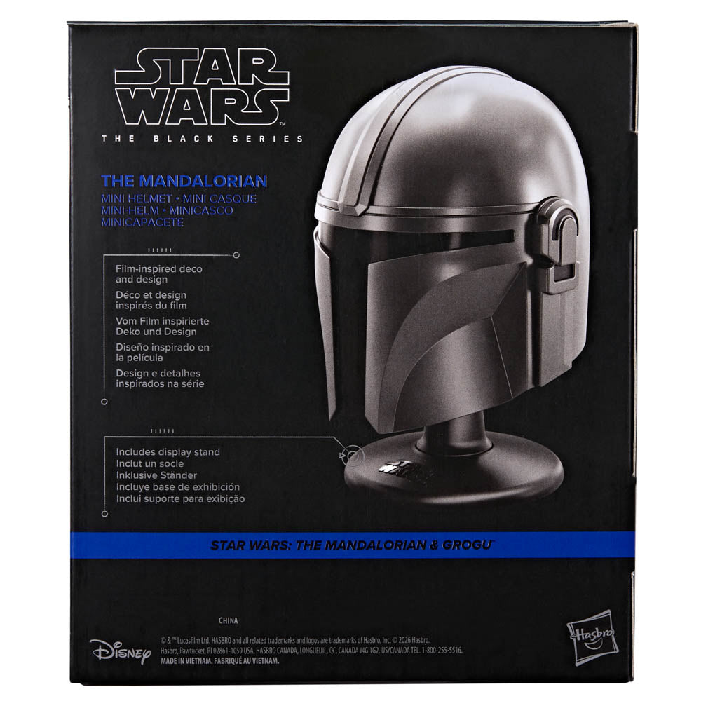 Star Wars The Black Series The Mandalorian 
Mini Helmet - Toyworld NZ