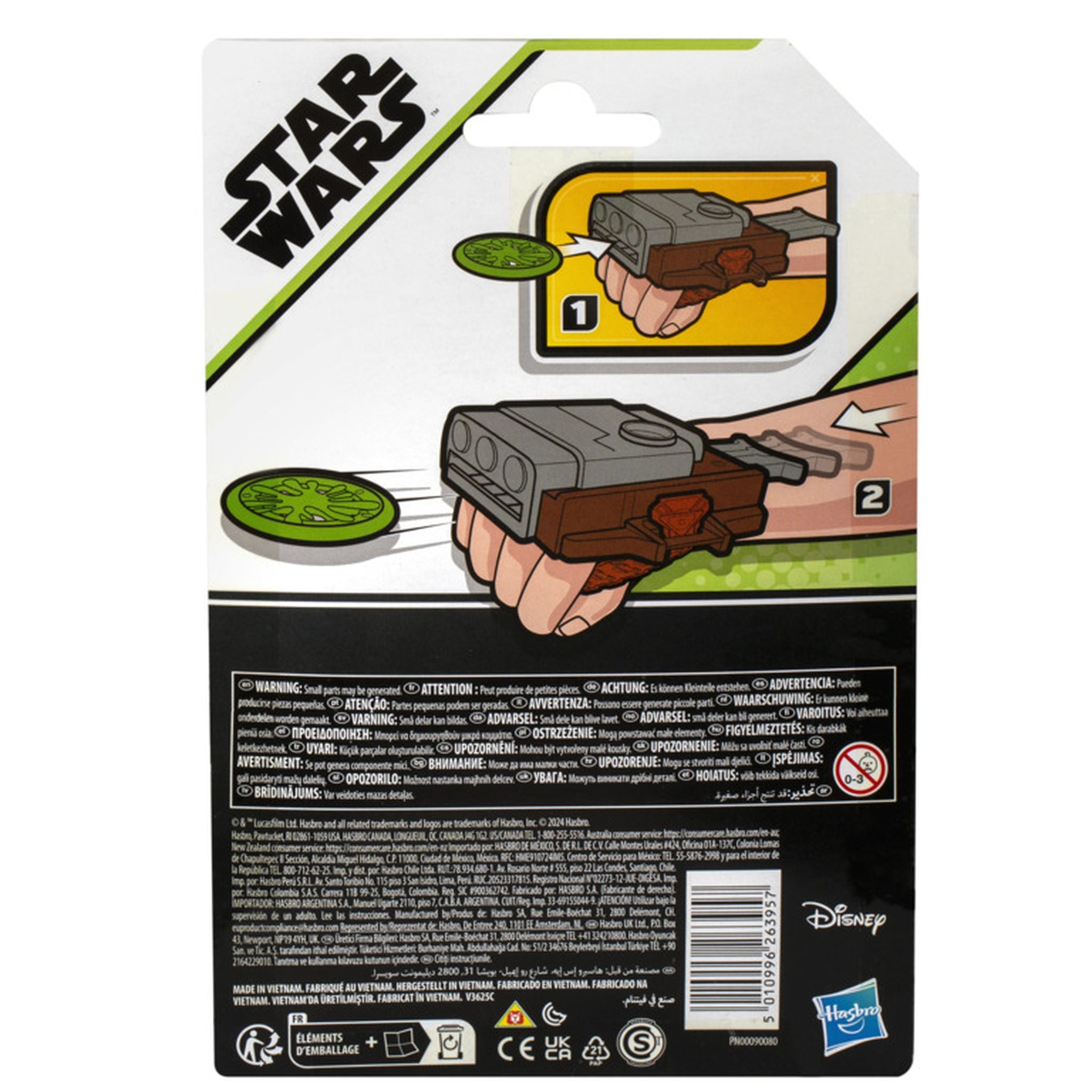 Star Wars Role Play Grogu Gauntlet Disc Shooter
