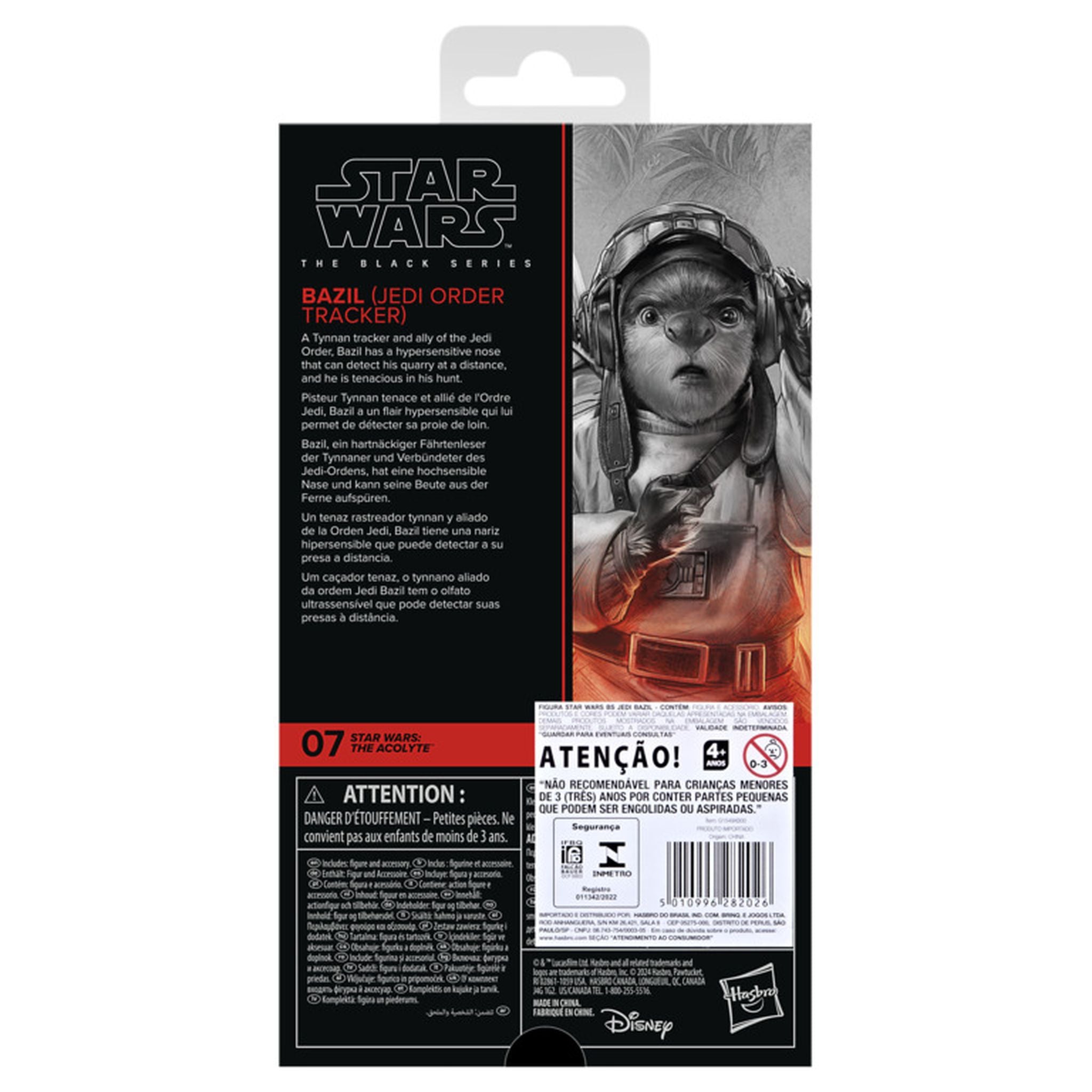 Star Wars The Black Series 3 The Acolyte Bazil