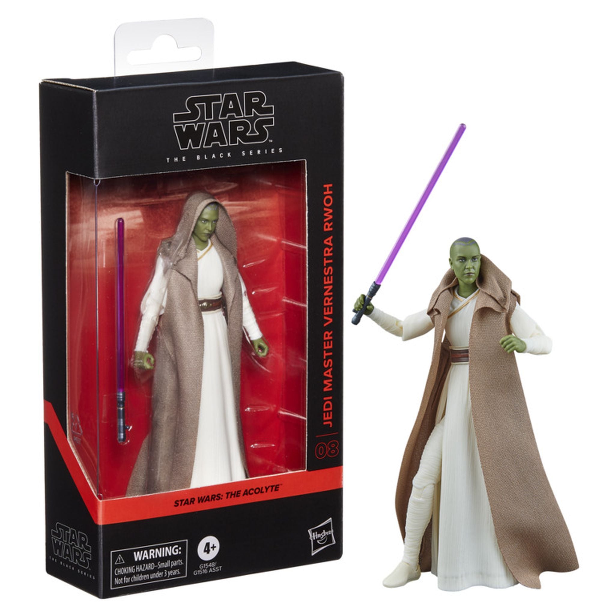 Star Wars The Black Series 3 Jedi Master Vernestra Rwoh 6 Inch Figure