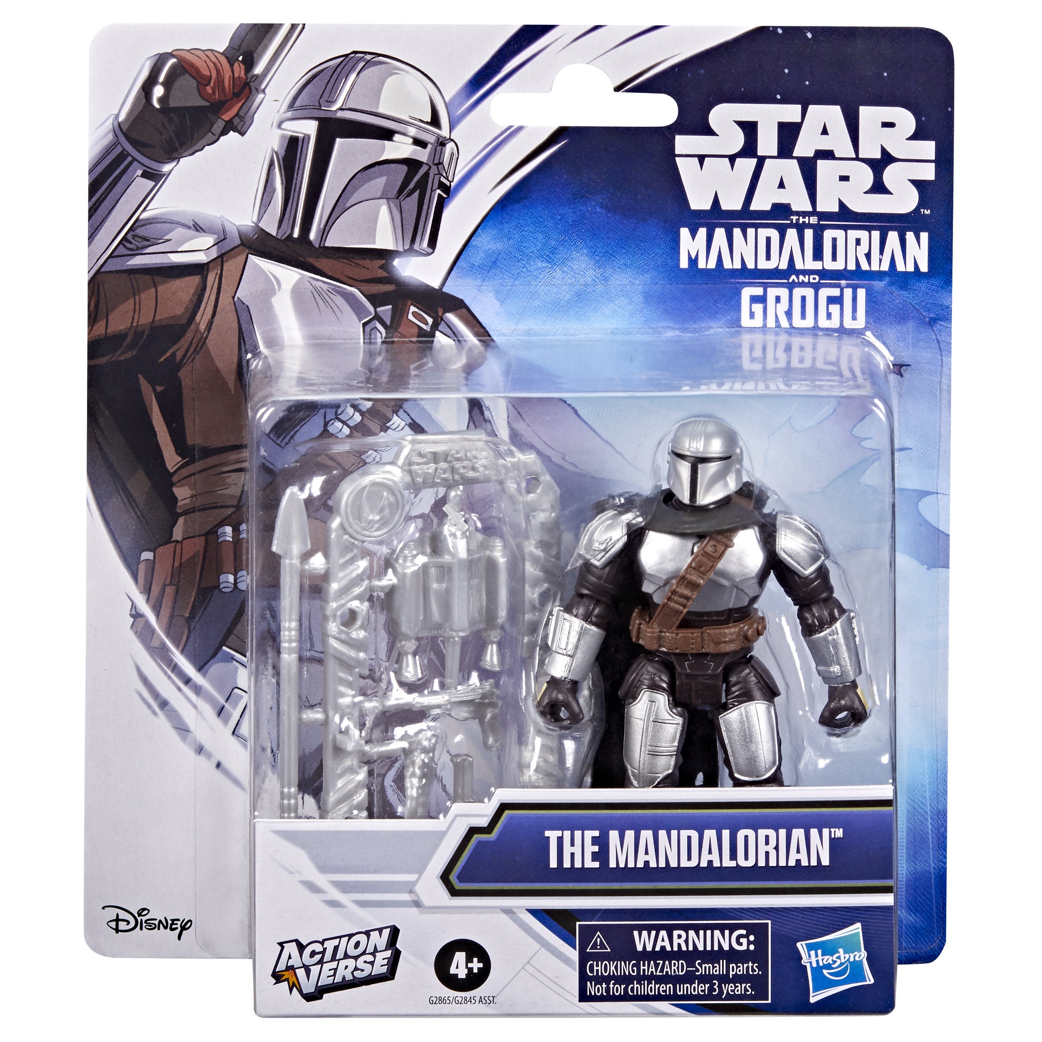 Star Wars ActionVerse The Mandalorian 4.5 Inch Action Figure - The Mandalorian