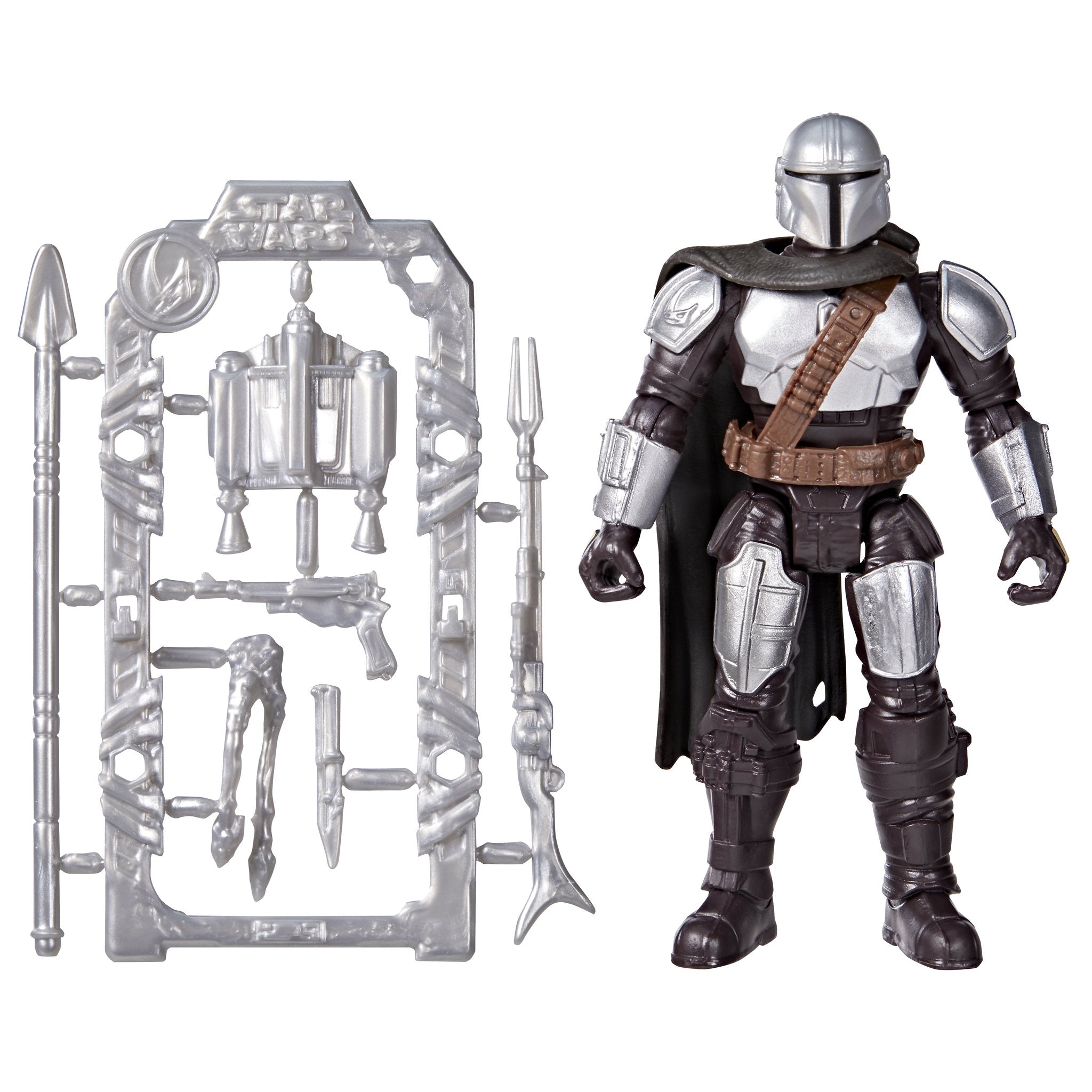 Star Wars ActionVerse The Mandalorian 4.5 Inch Action Figure - The Mandalorian