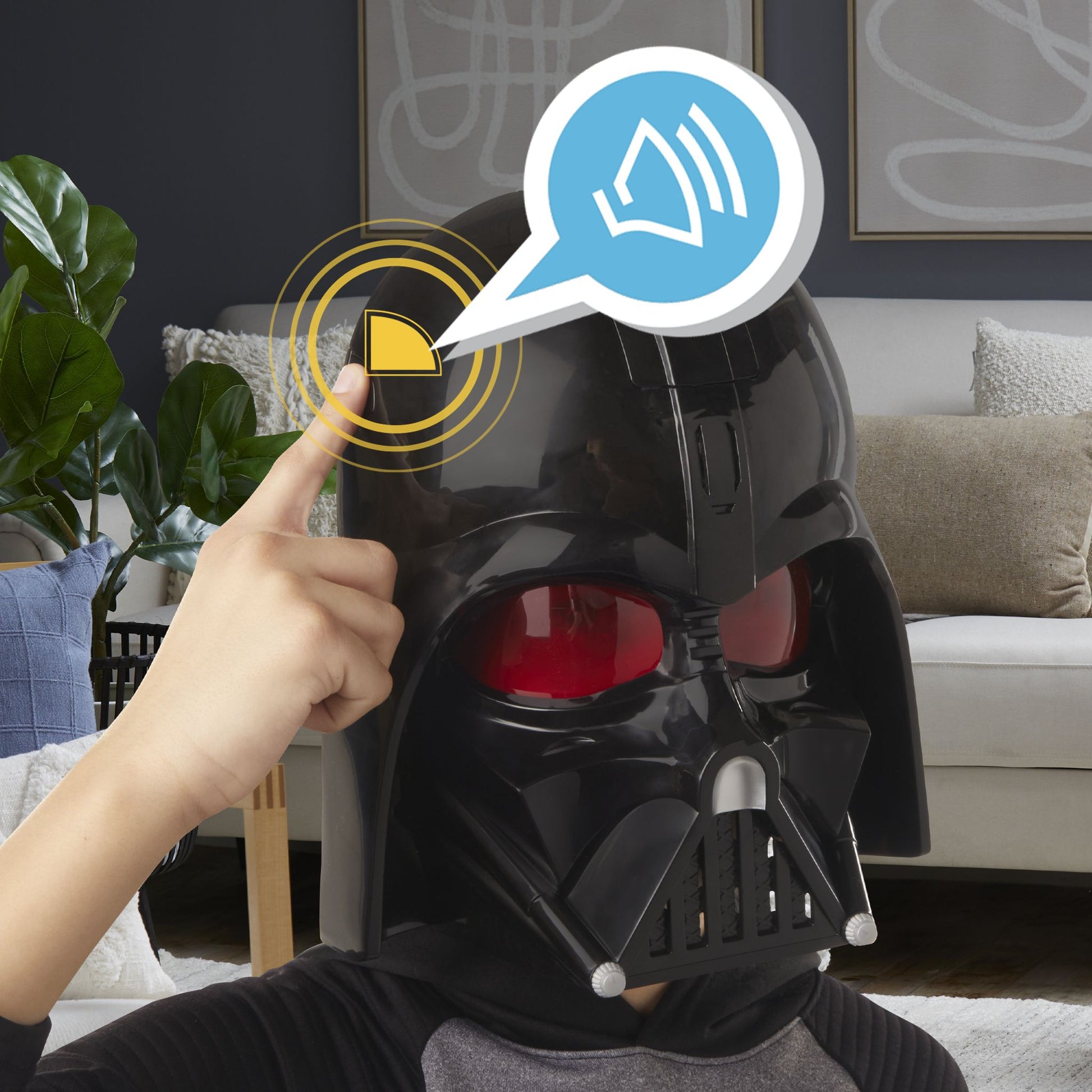 Button playing sound on Star Wars Darth Vader Electronic Mask