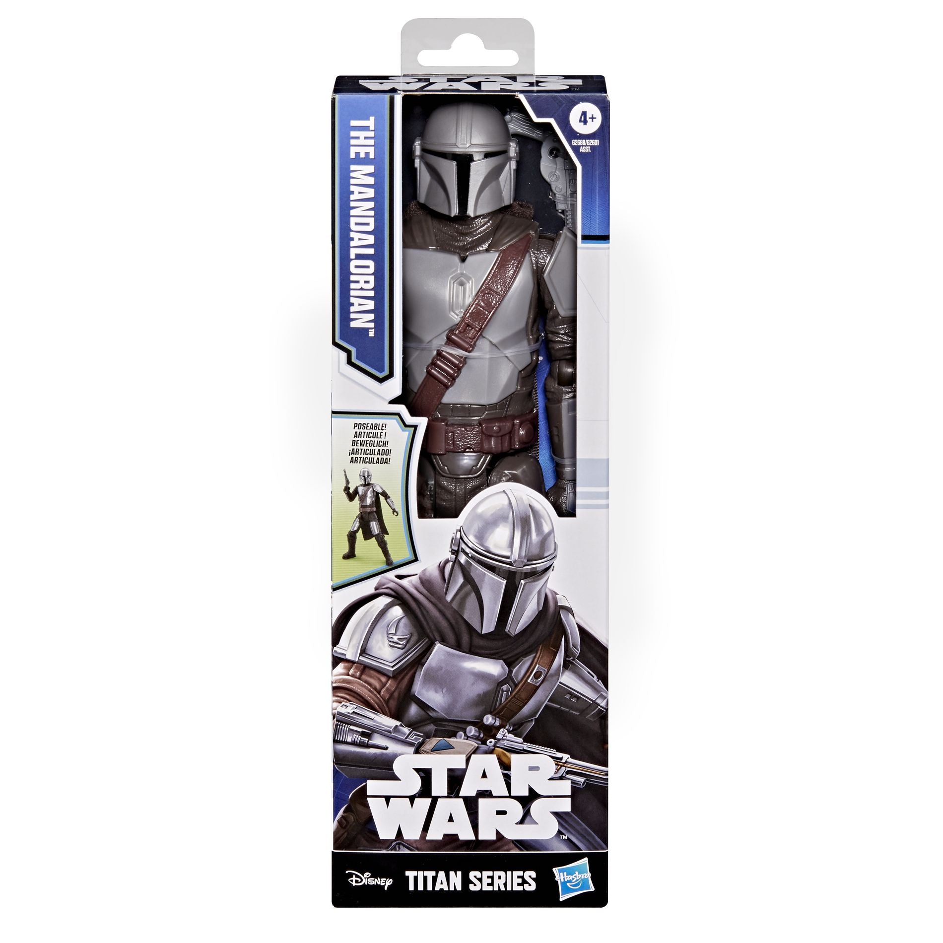 Star Wars Titan Series Action Figure Mandalorian in packaging
