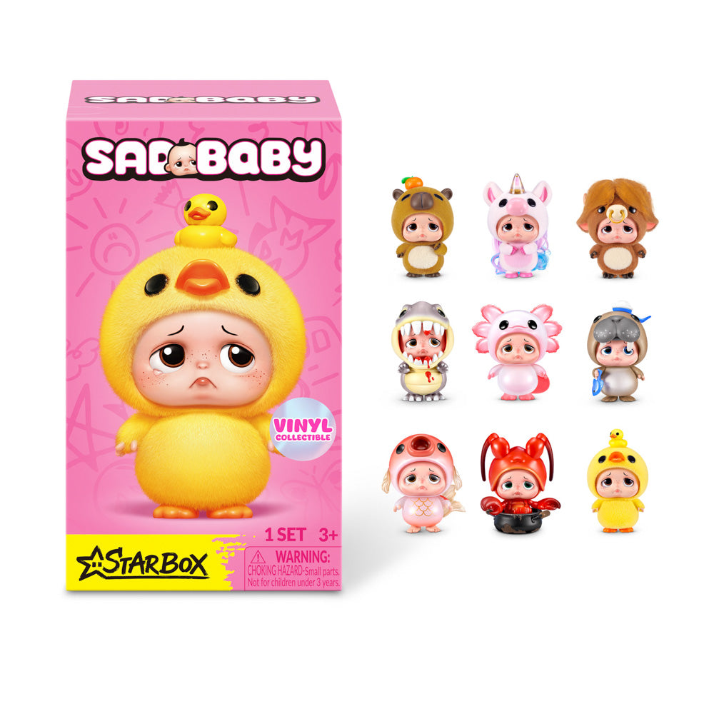 Starbox Sad Baby Animals Blind Box toy.