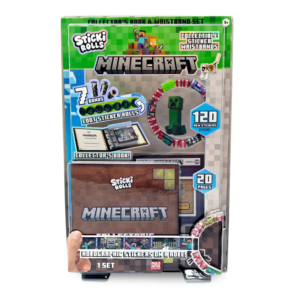 Sticki Rolls Minecraft Sticki Book stickers.