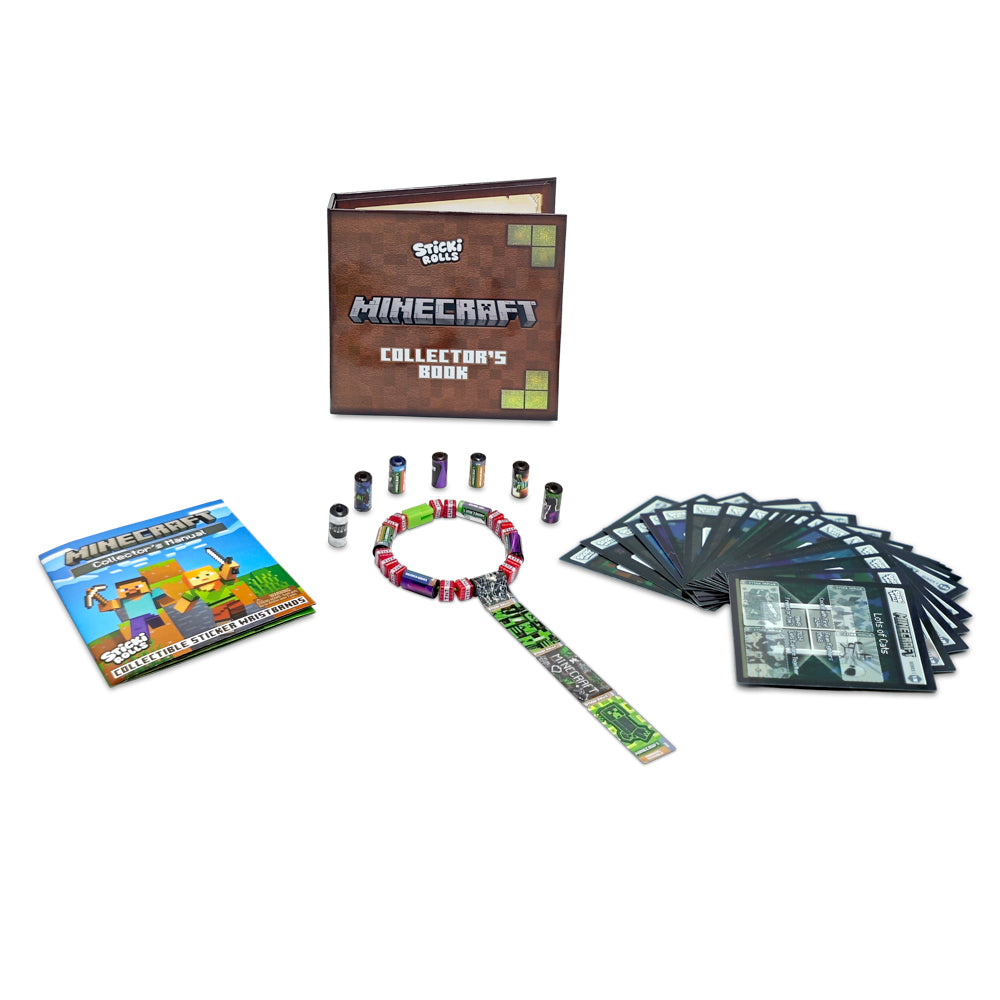 Sticki Rolls Minecraft Sticki Book stickers.