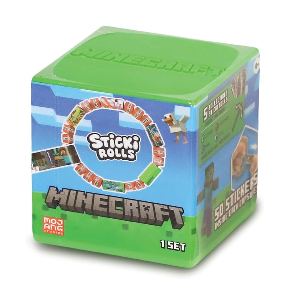 Sticki Rolls Minecraft Sticki Band blind Capsule toy.