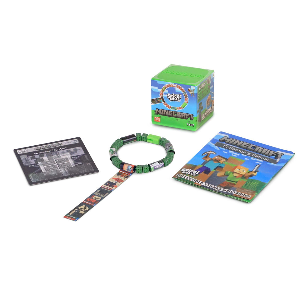 Sticki Rolls Minecraft Sticki Band blind Capsule toy.