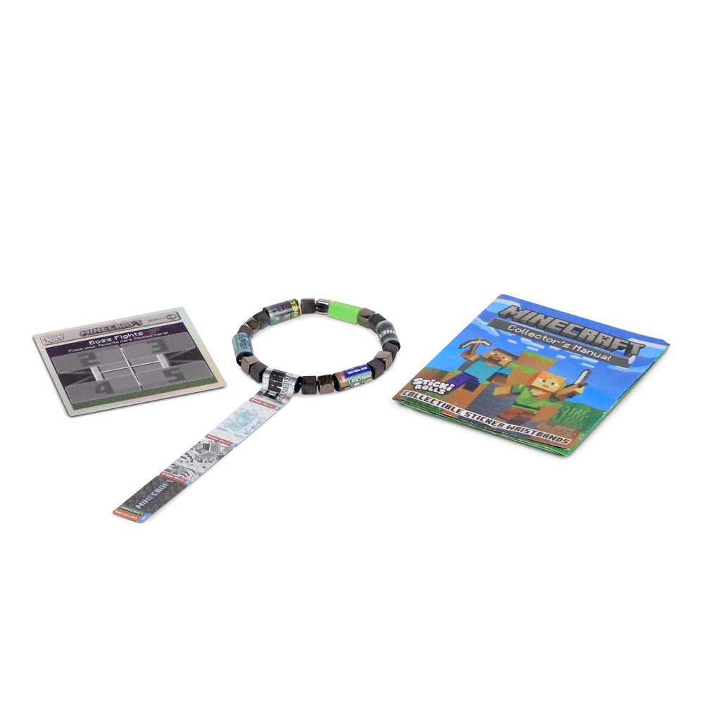 Sticki Rolls Minecraft Sticki Band blind Capsule toy.