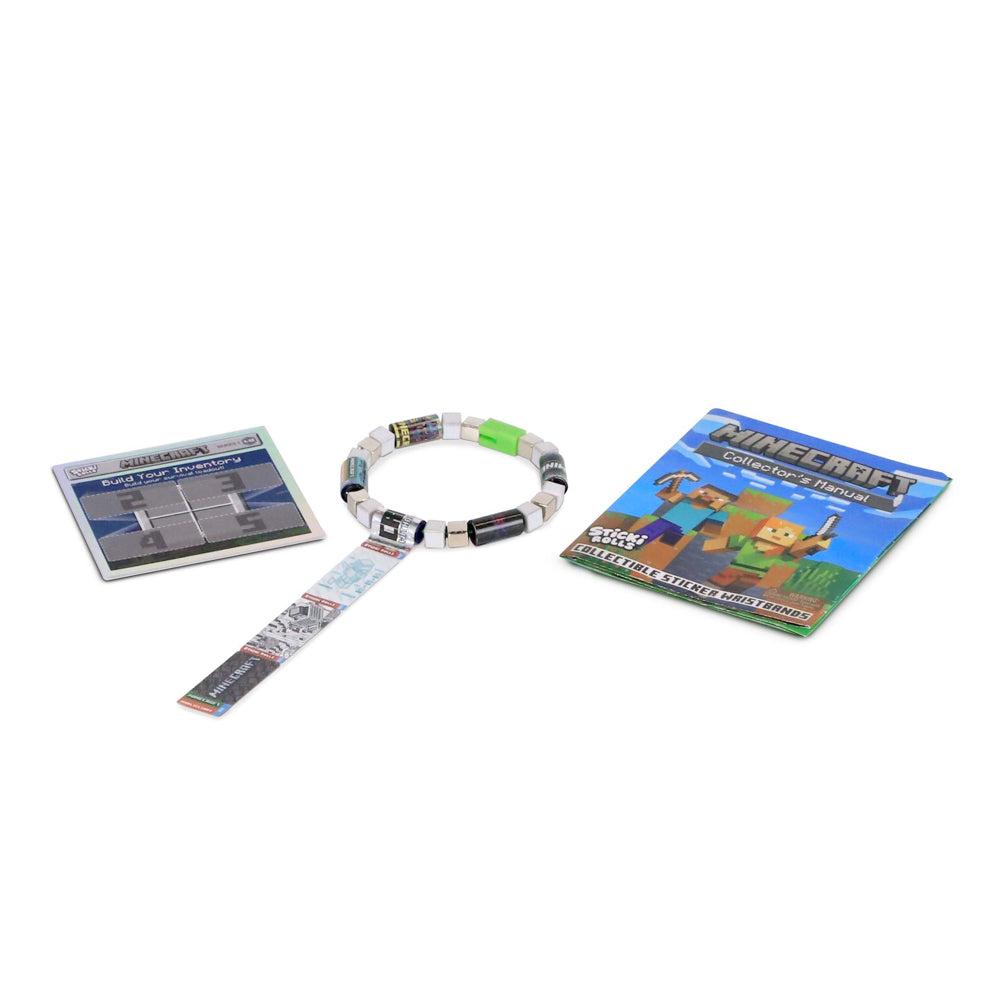 Sticki Rolls Minecraft Sticki Band blind Capsule toy.