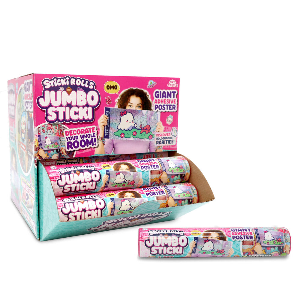 Sticki Rolls Series 1 Jumbo Sticki Roll sheet.