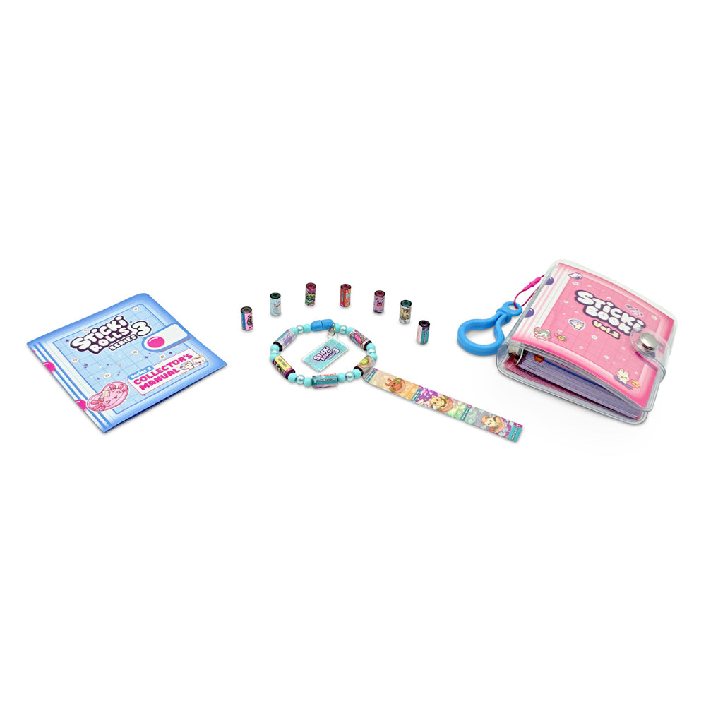 Sticki Rolls Series 3 Sticki Book Pack.