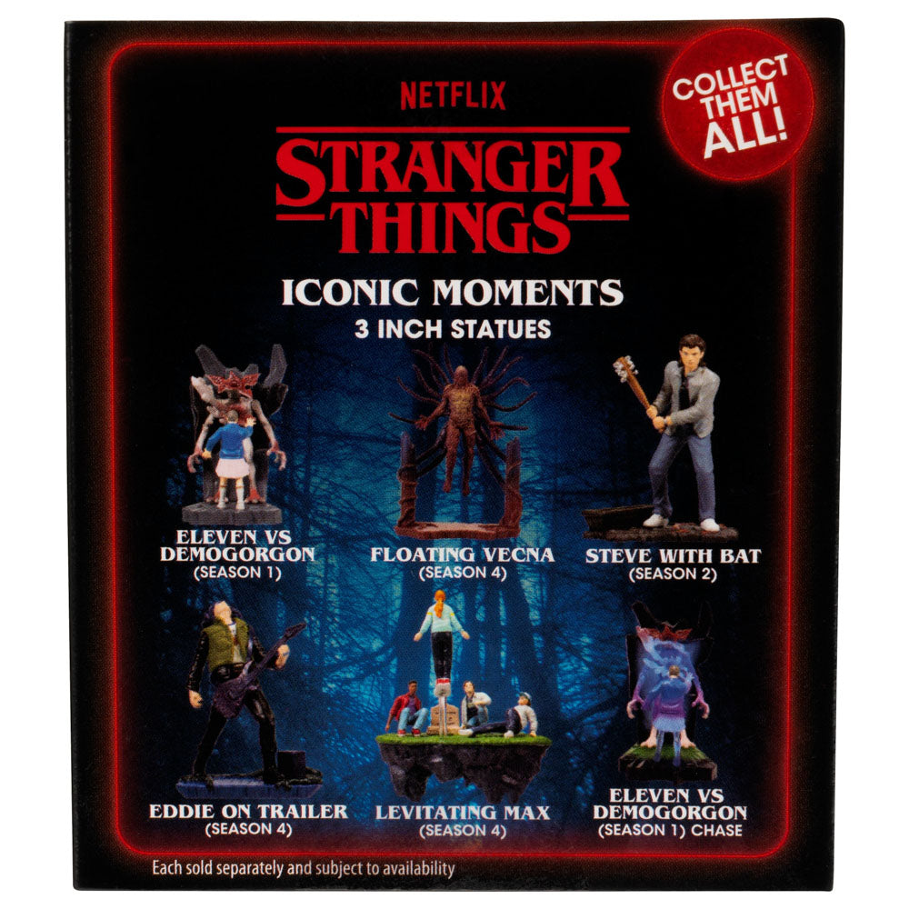Stranger Things Iconic Moments 3 Inch Statue - Eddie on Trailer