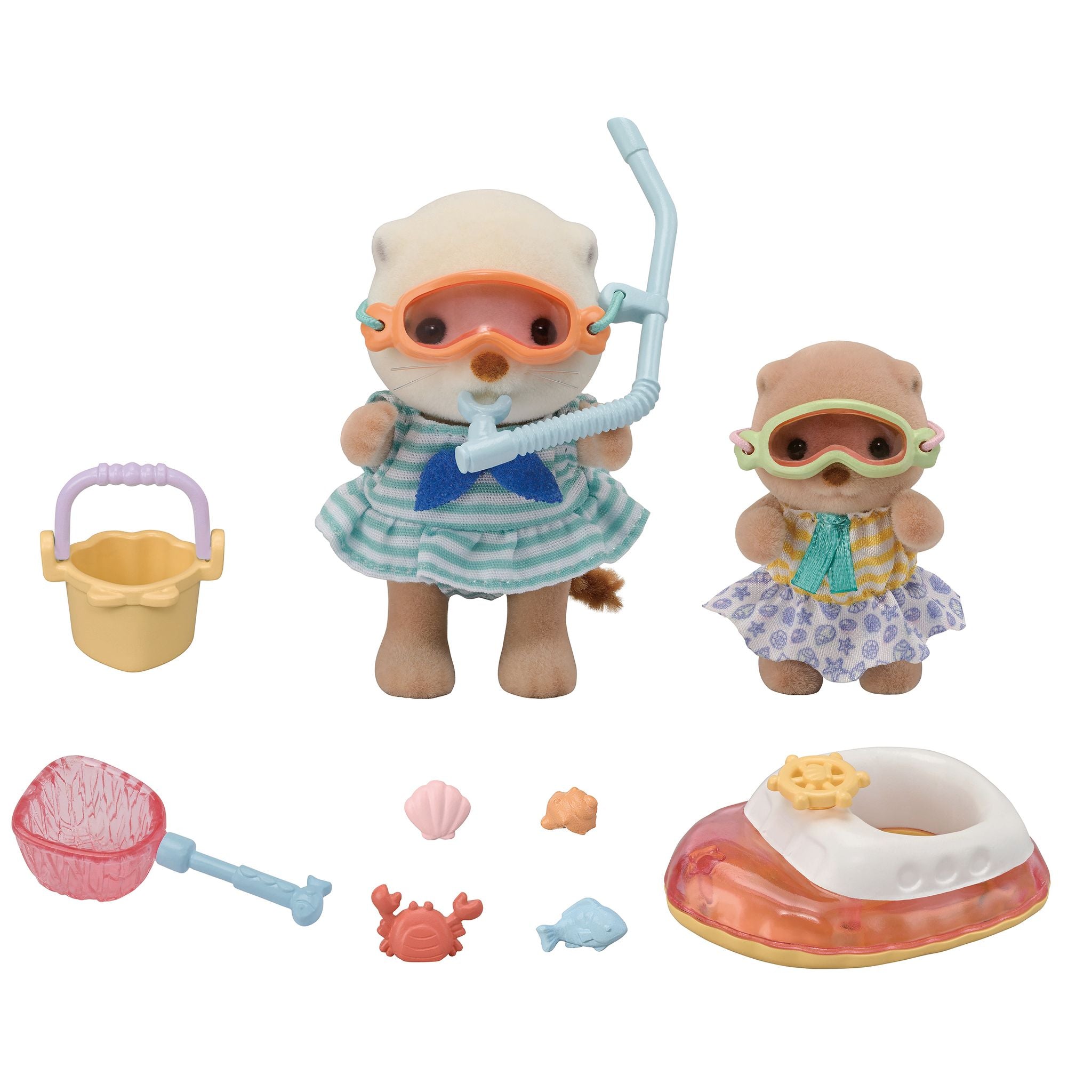 Sylvanian Families Sea Otter Sisters- Splashy Snorkel Set