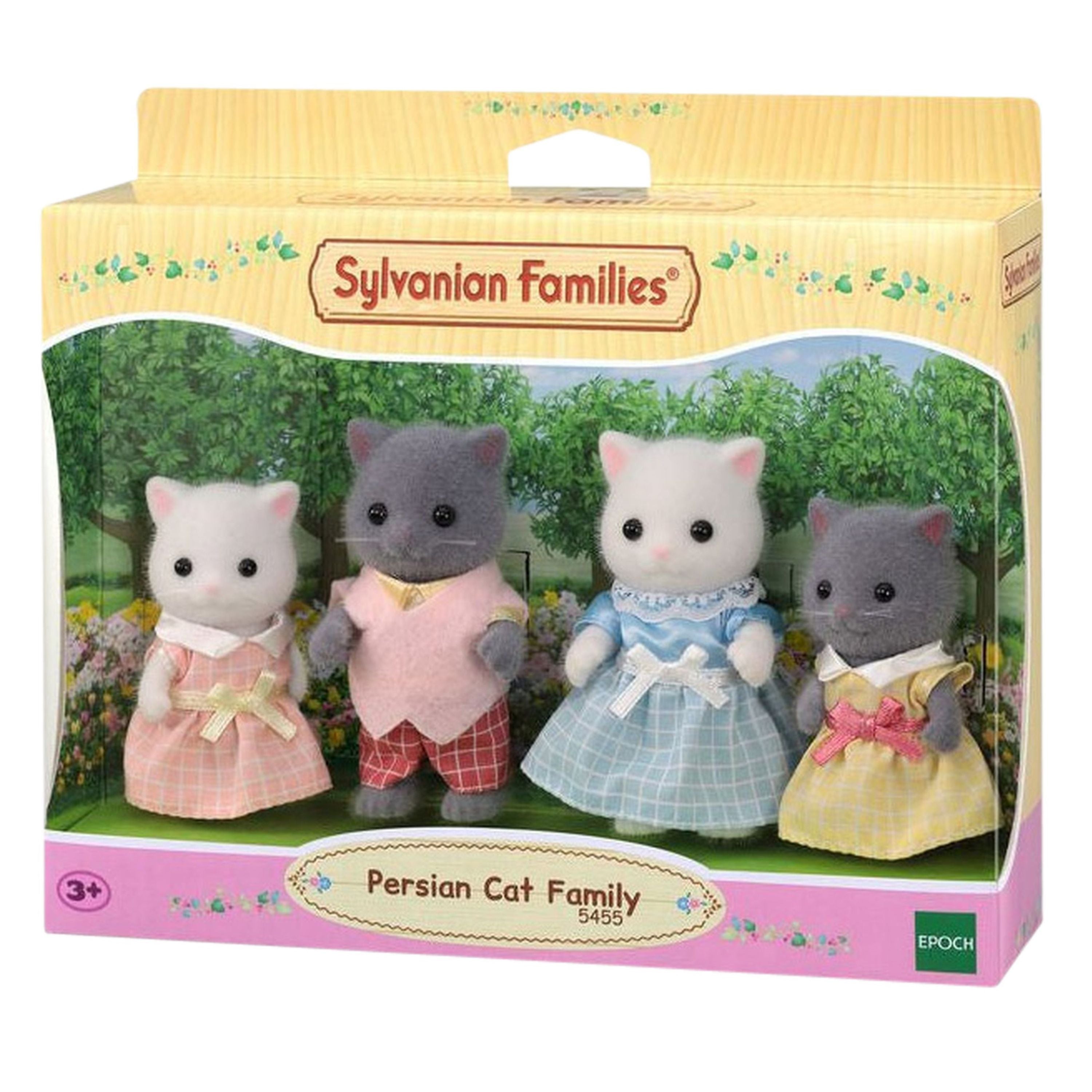 Sylvanian Families Persian Cat Family