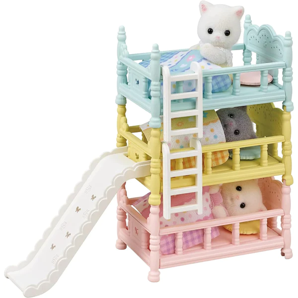 Sylvanian Families Triple Bunk Beds