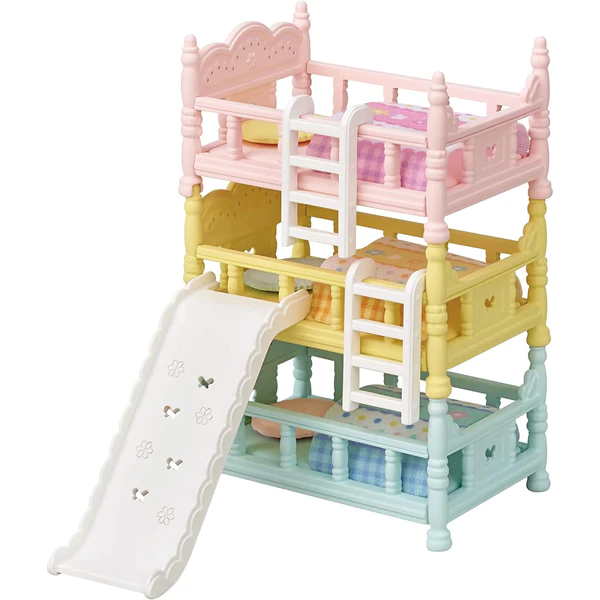 Sylvanian Families Triple Bunk Beds