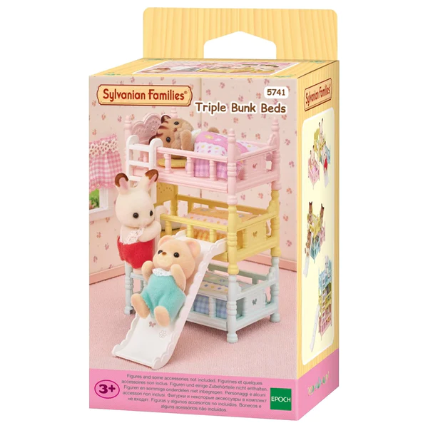 Sylvanian Families Triple Bunk Beds
