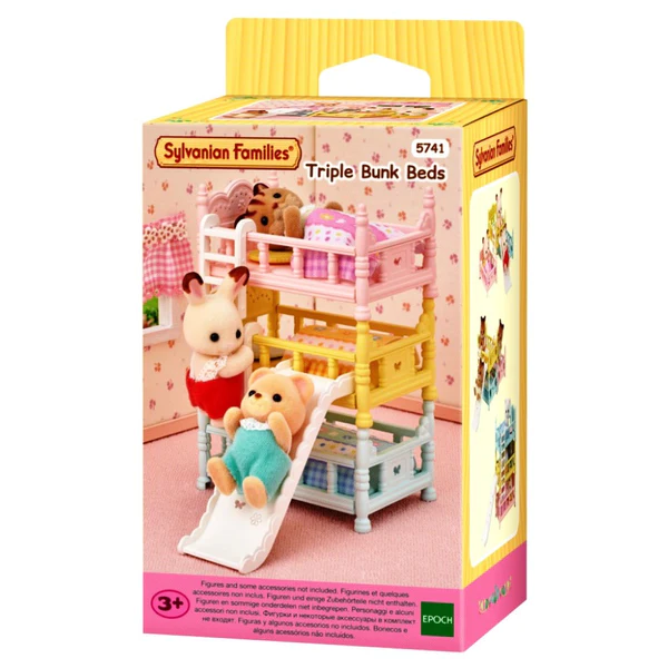 Sylvanian Families Triple Bunk Beds