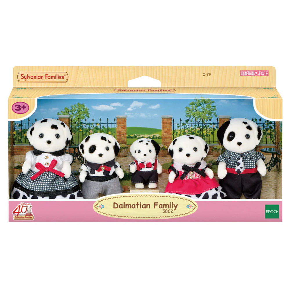 Sylvanian Families Dalmatian Family, in packaging