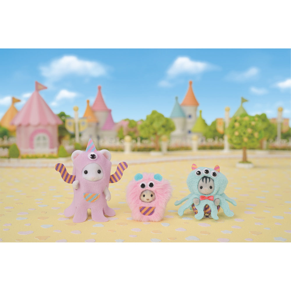 Sylvanian Families Funny Monster Trio playset