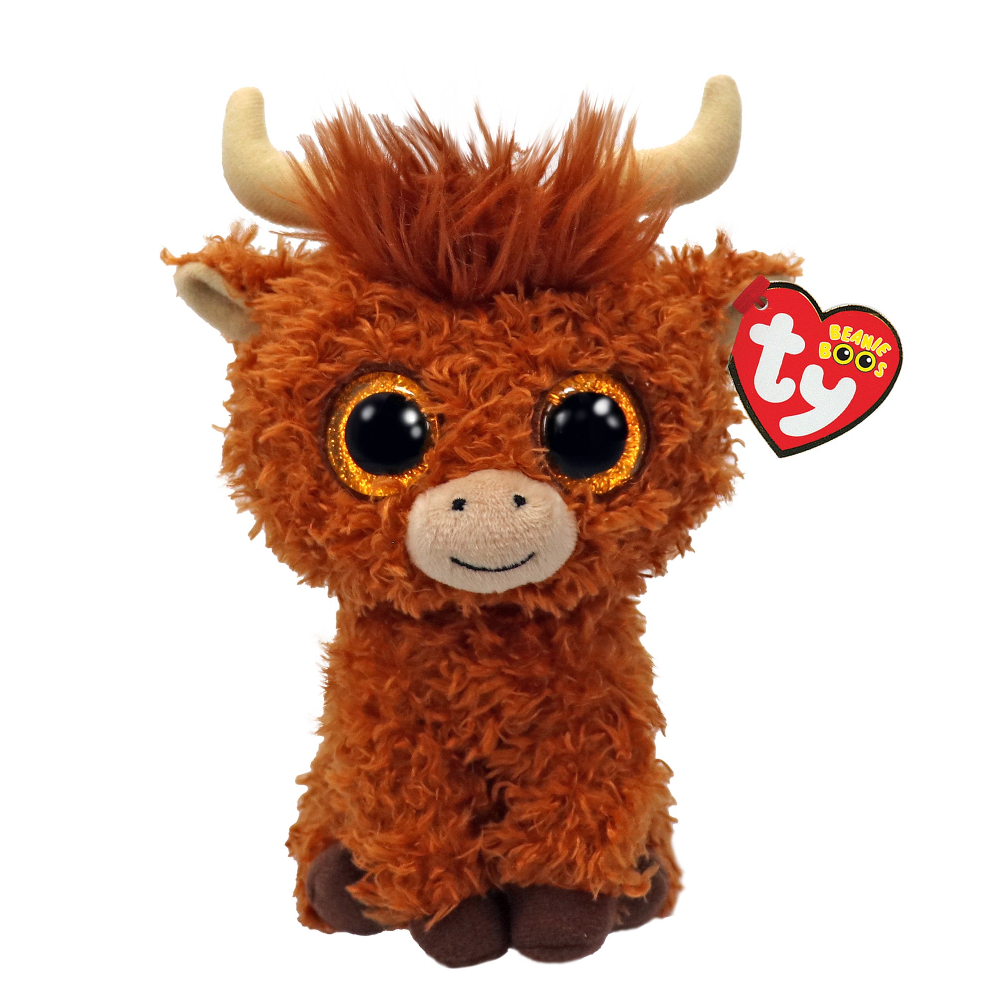 Ty Beanie Boos Regular - Alfie Highland Cow