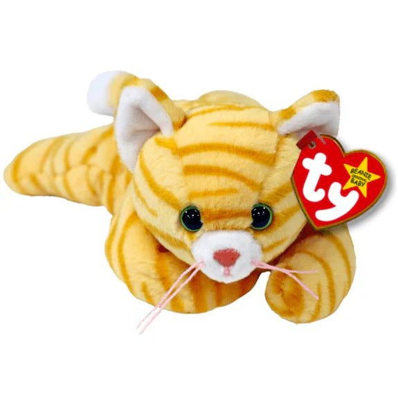 Ty Beanie Babies Regular - Amber Gold Tabby