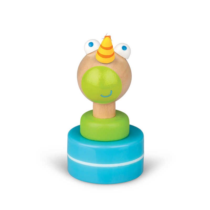 Tobar Wooden Ink Stampers Assorted Dragon Or Unicorn