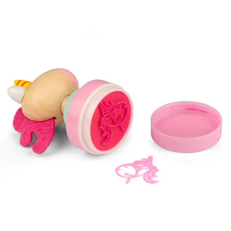 Tobar Wooden Ink Stampers Assorted Dragon Or Unicorn