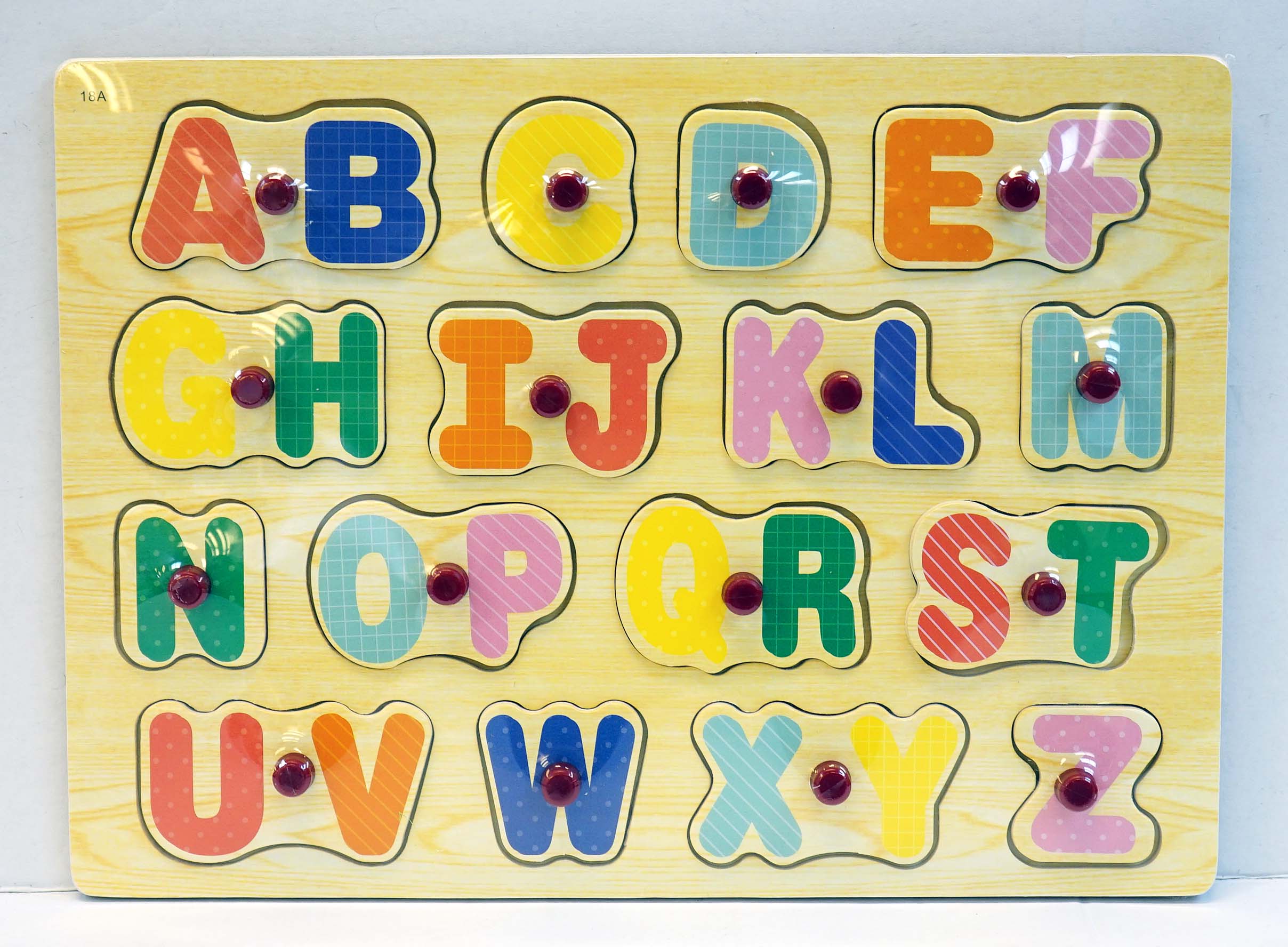 First Learning Wooden Pin Puzzle Assortment