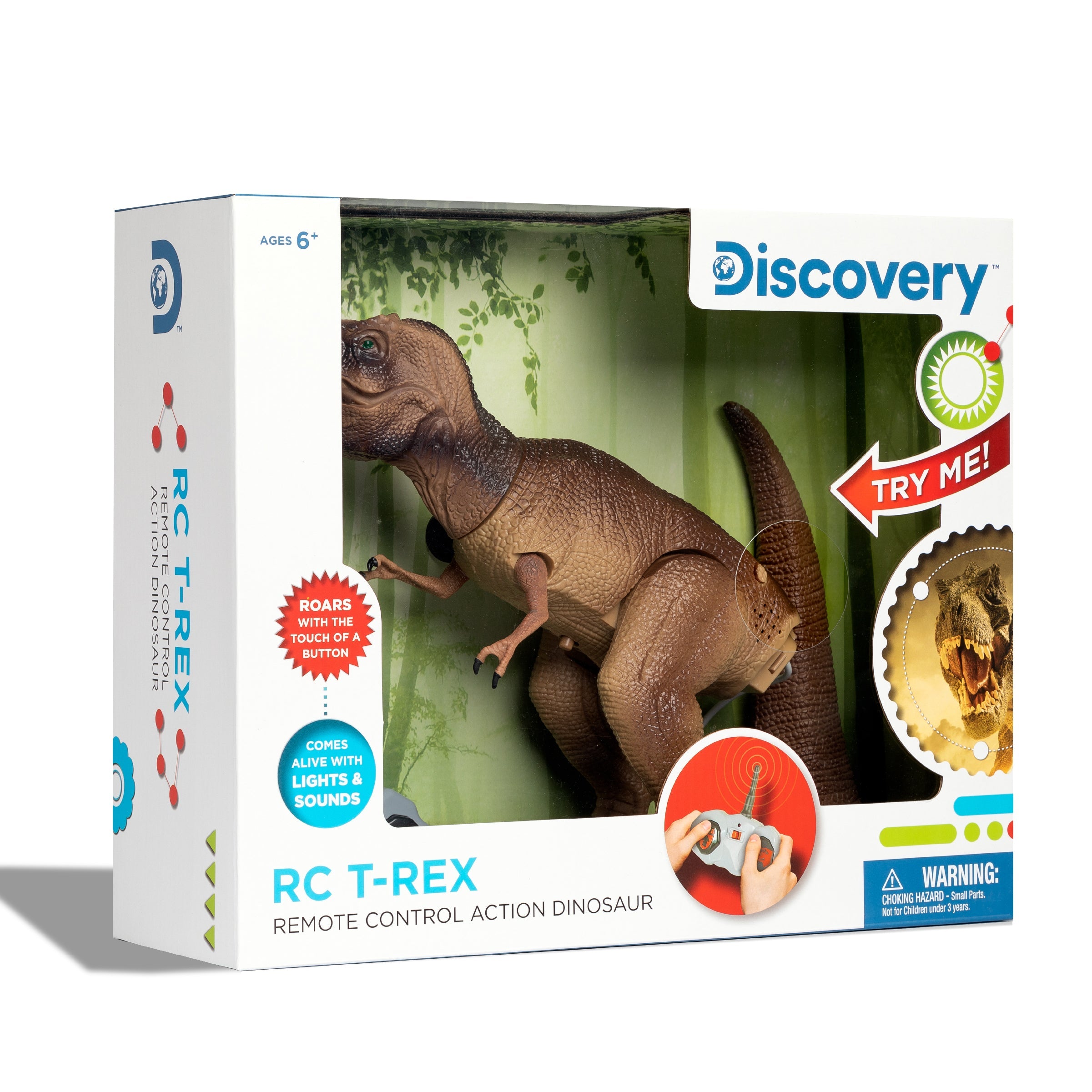 Treex Remote Discovery T-Rex Remote Control Action Dinosaur – Toyworld NZ