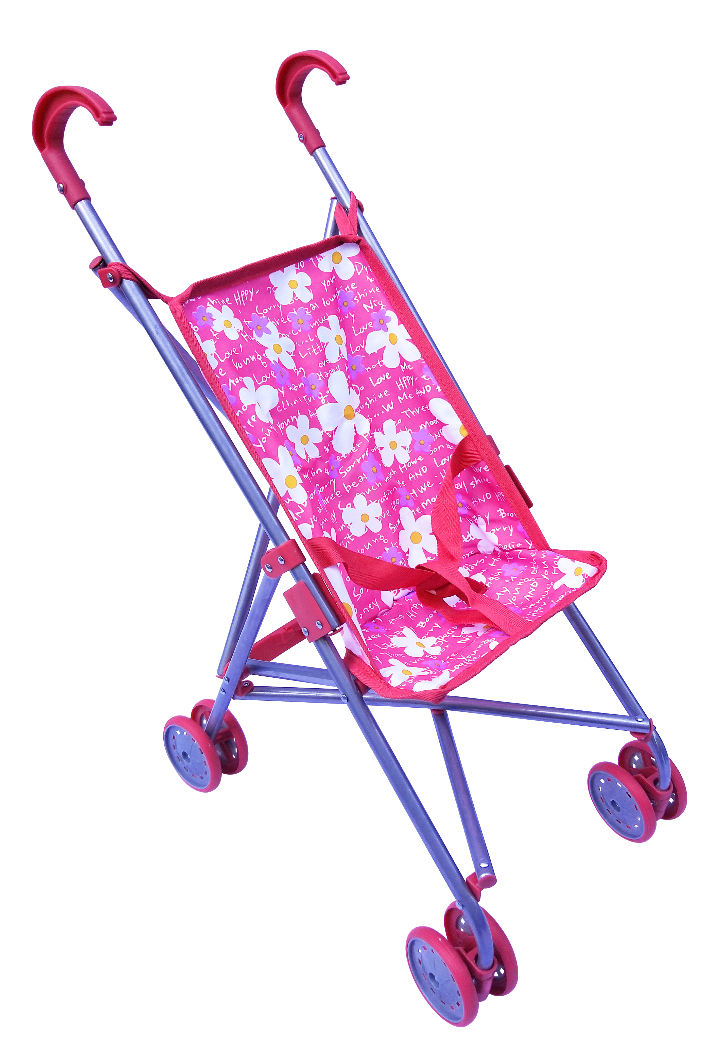 Playworld Umbrella Doll Stroller Pink Toyworld NZ