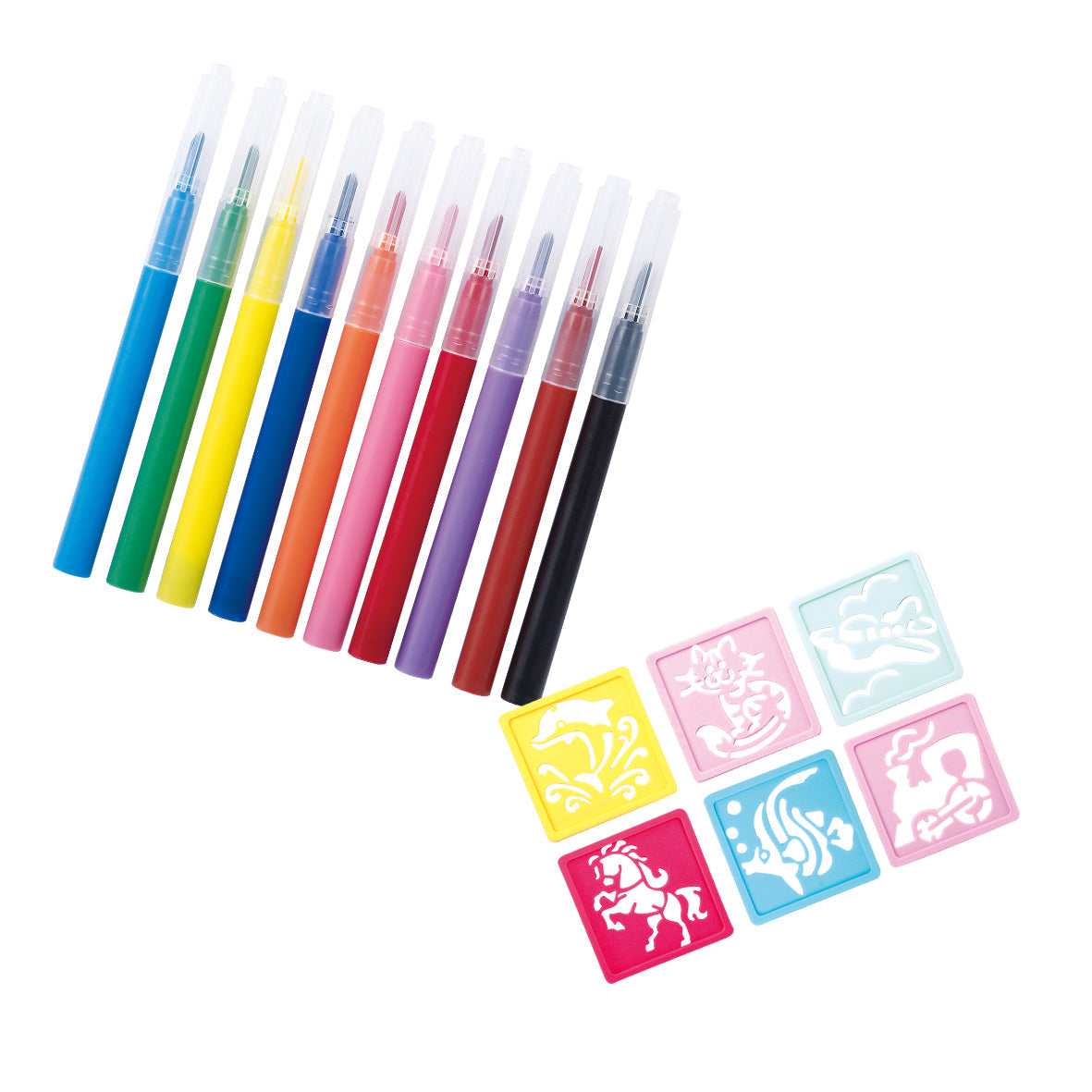 Playgo Toys Air Brush Tattoo Refill Markers 16 Pcs - Refill