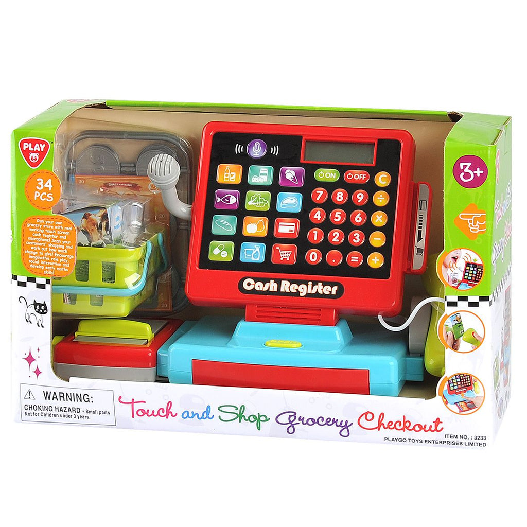 PLAYGO TOYS ENT. LTD. TOUCH AND SHOP GROCERY CHECKOUT