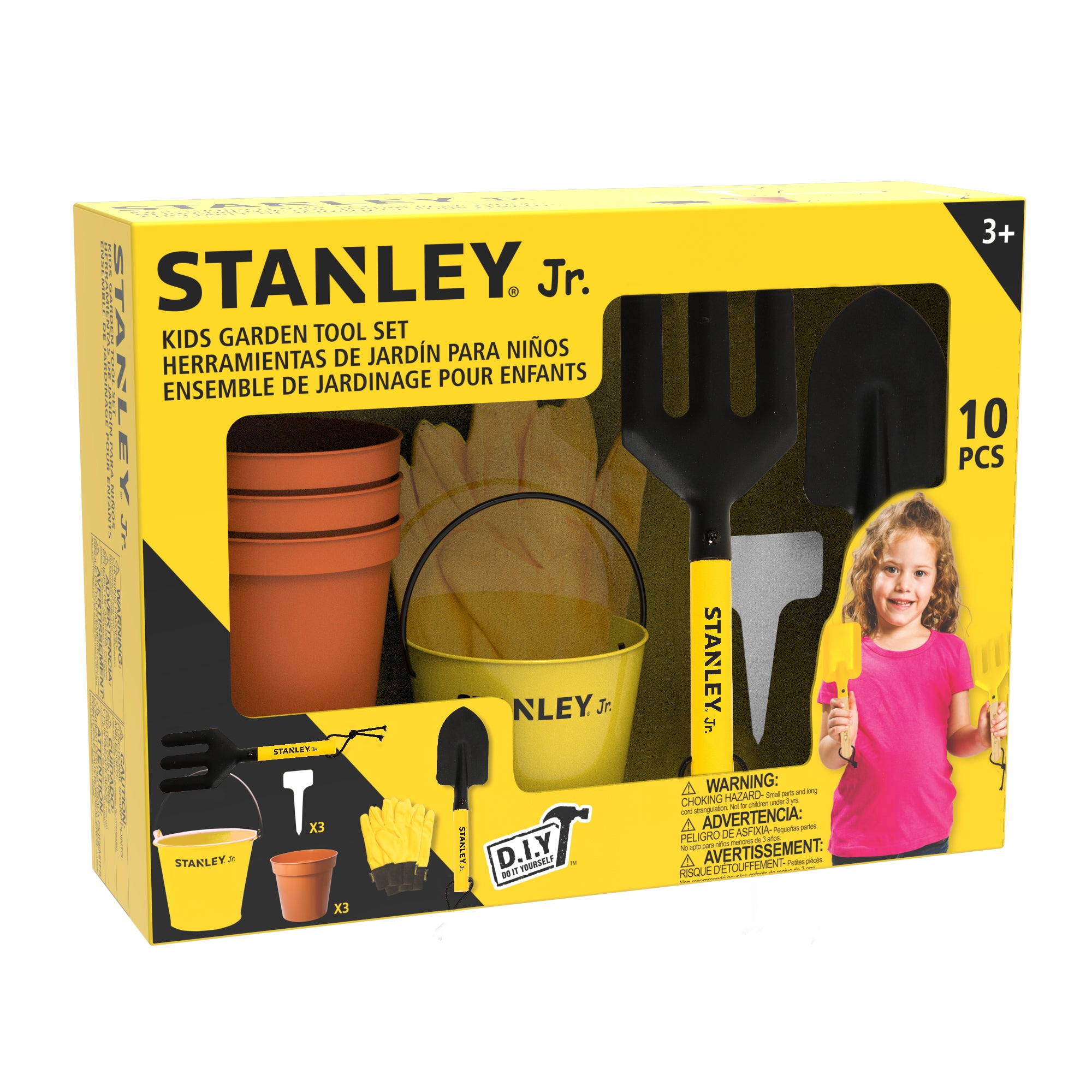 Stanley Jr. 10 Piece Garden Tool Set