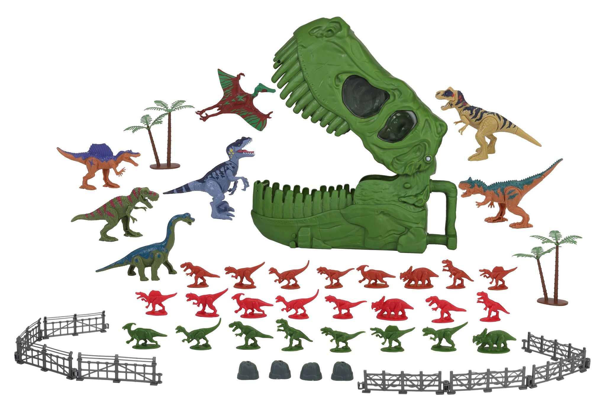 Dino Valley Skull Bucket 45 Piece Playset