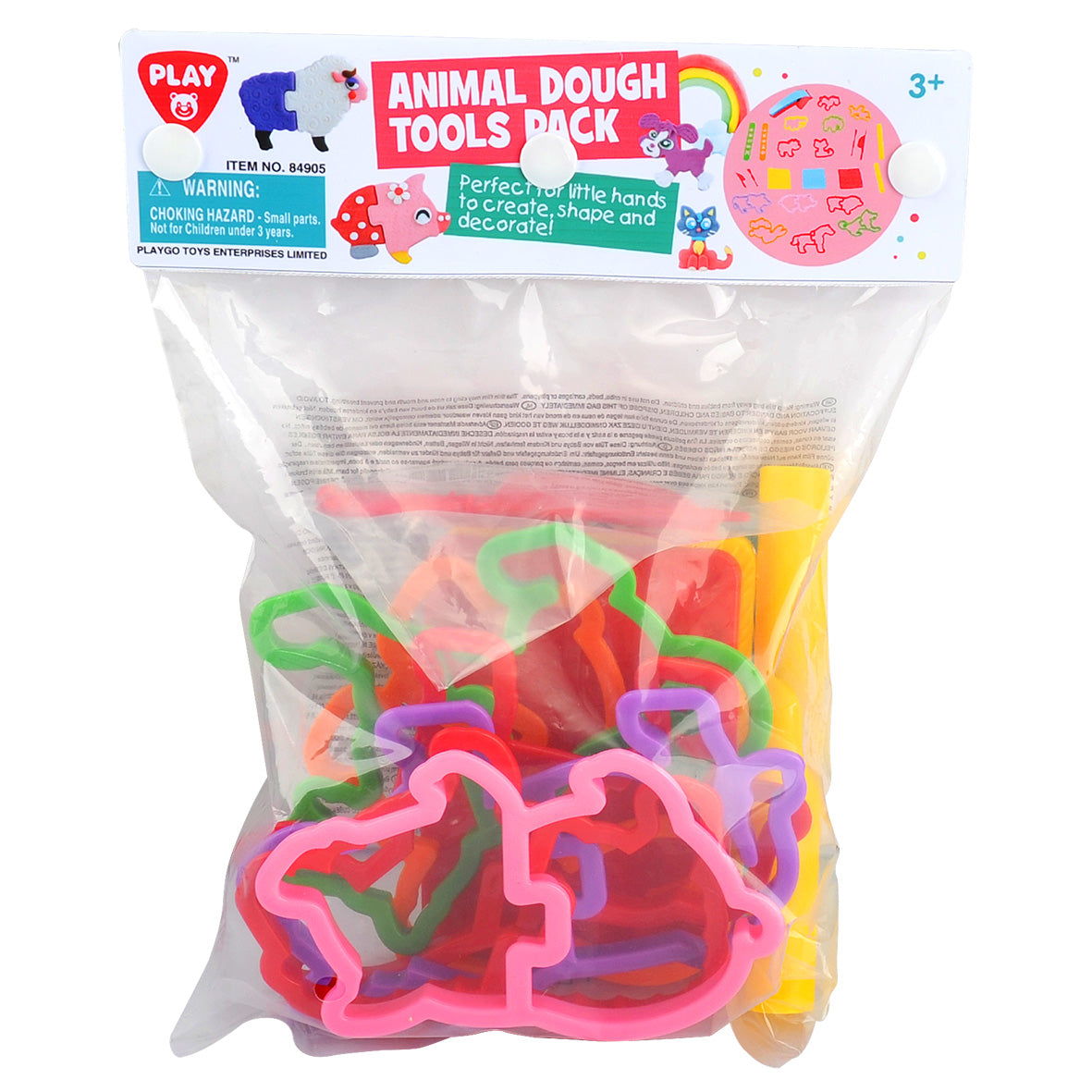 Playgo Toys Animal Dough Tool Pack Assorted Styles