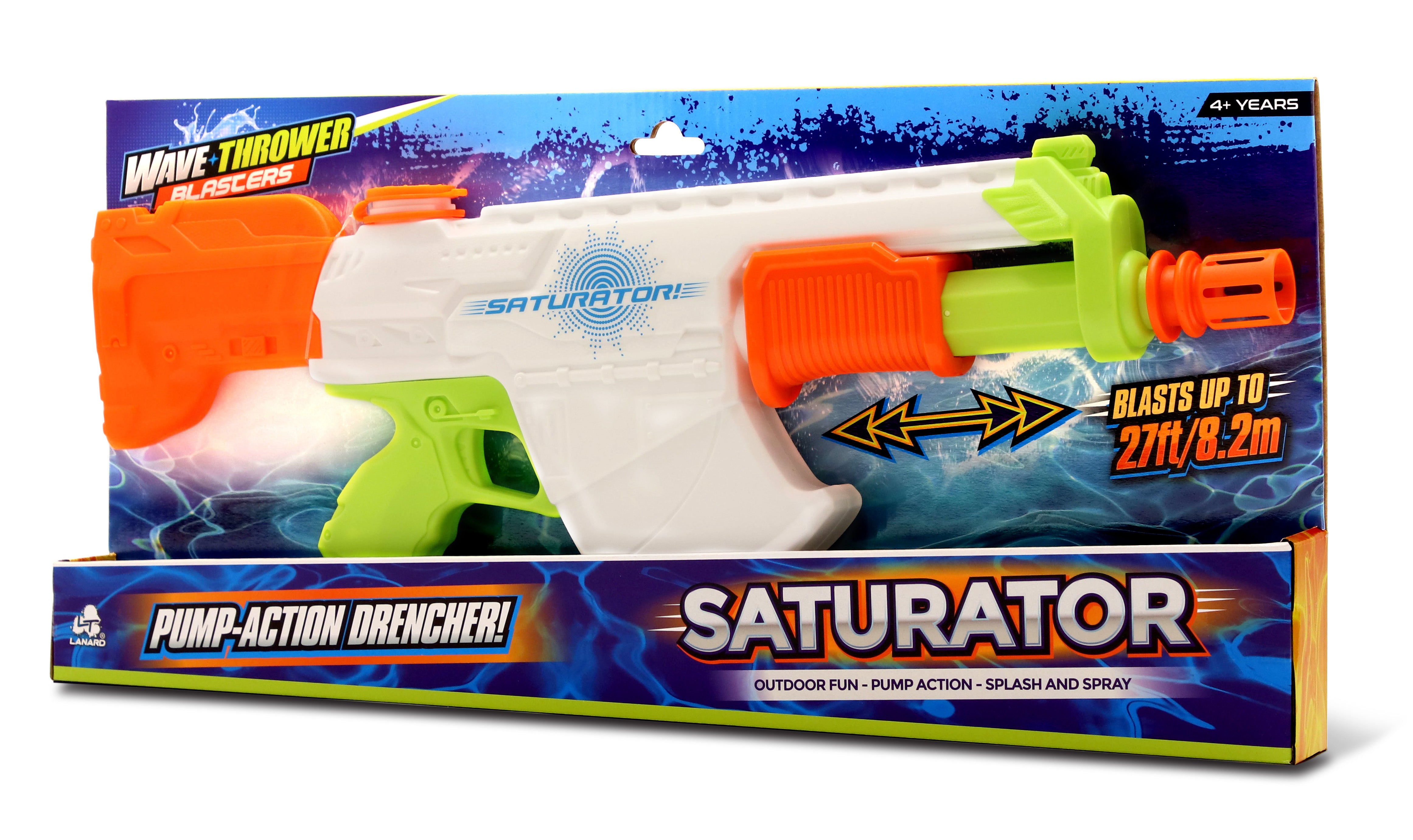 Lanard Wave Thrower Pump-Action Drencher! Saturator