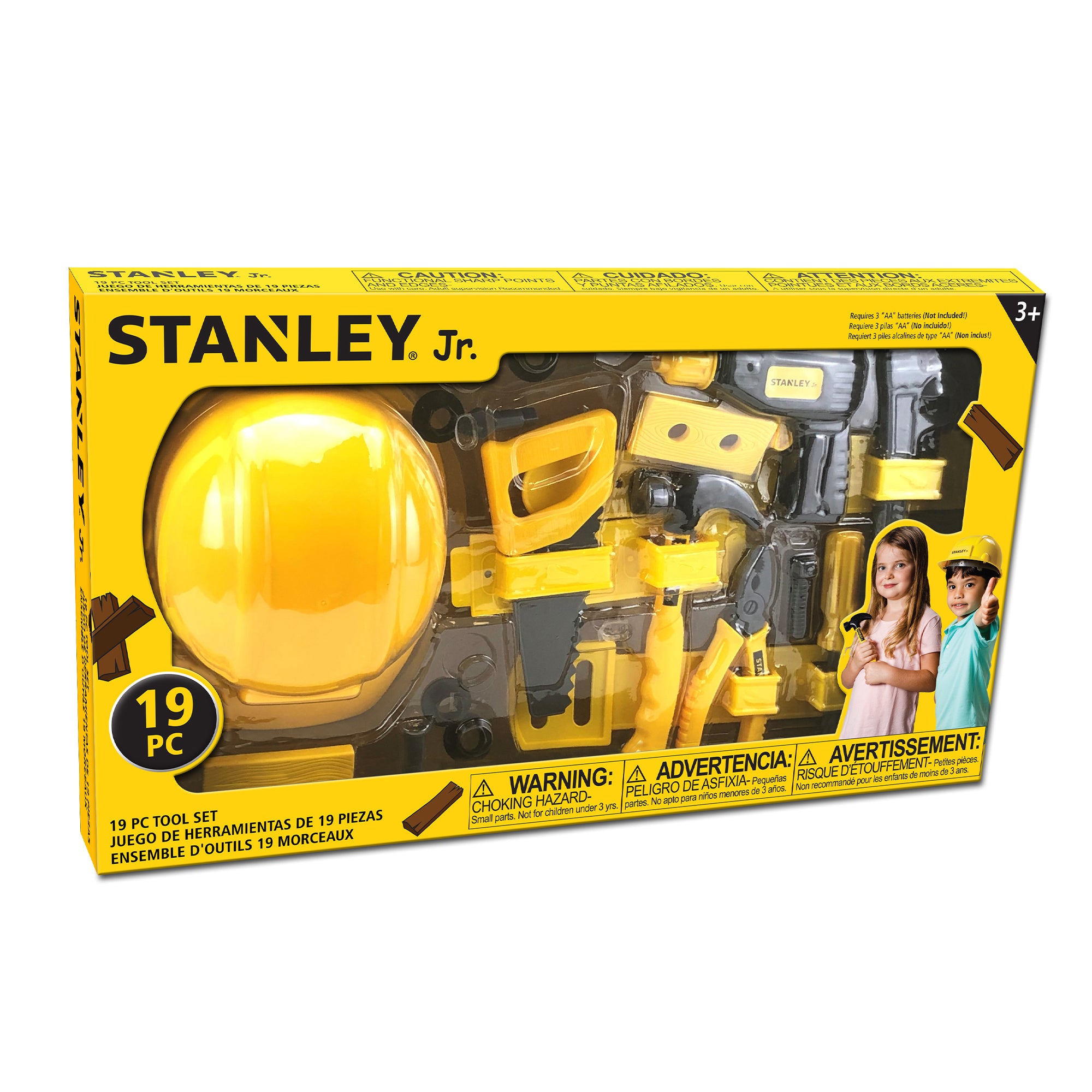 Stanley Jr. 19 Piece Tool Set With Helmet