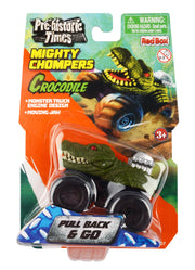 Prehistoric Times Mighty Chompers Pull Back Monster Truck Crocodile