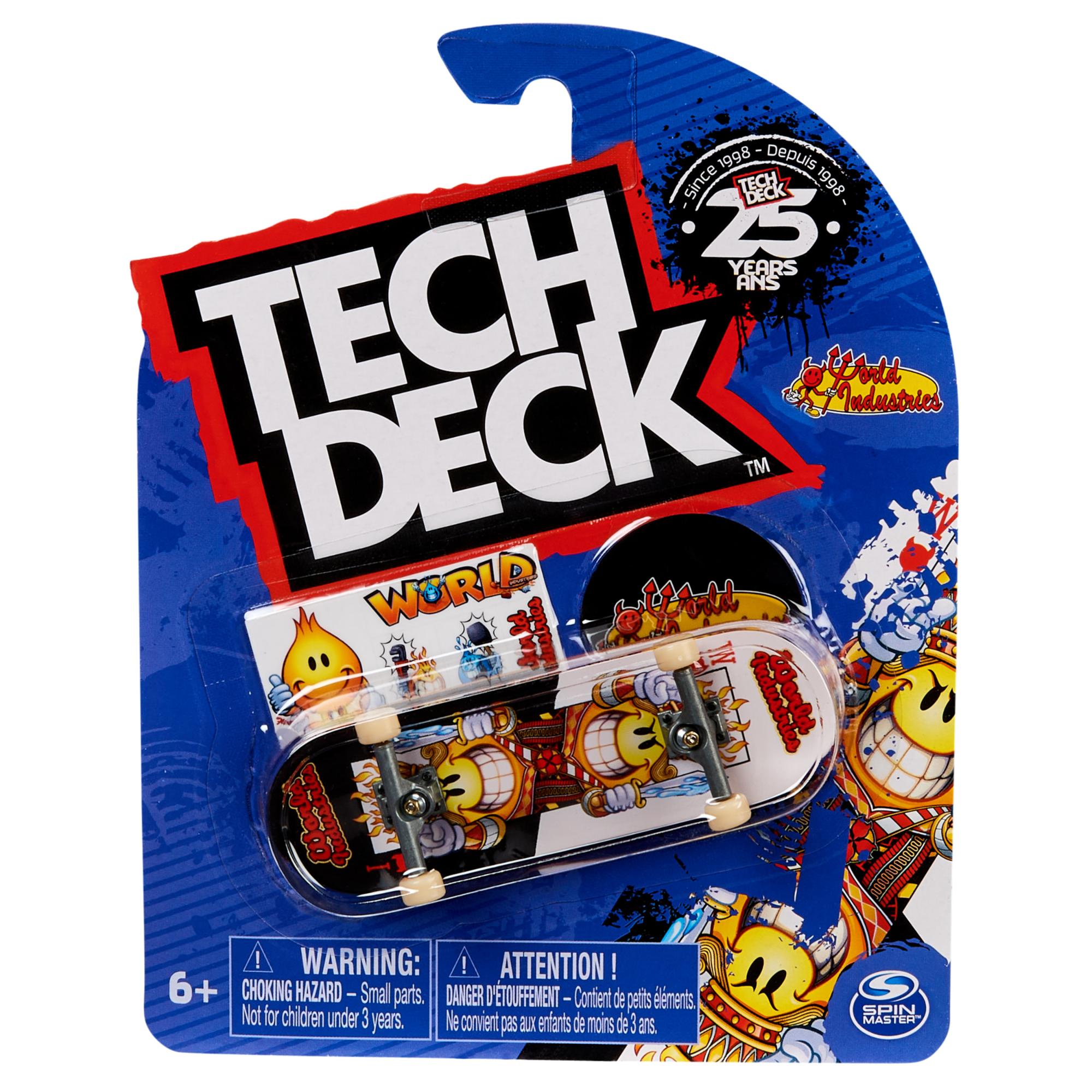 Tech Deck 25th Anniversary 96mm Single Pack Assorted Styles – Toyworld NZ