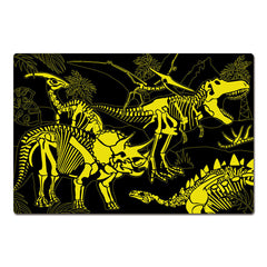 THE LEARNING JOURNEY 100 PIECE GLOW IN THE DARK DINOS FLOOR PUZZLE